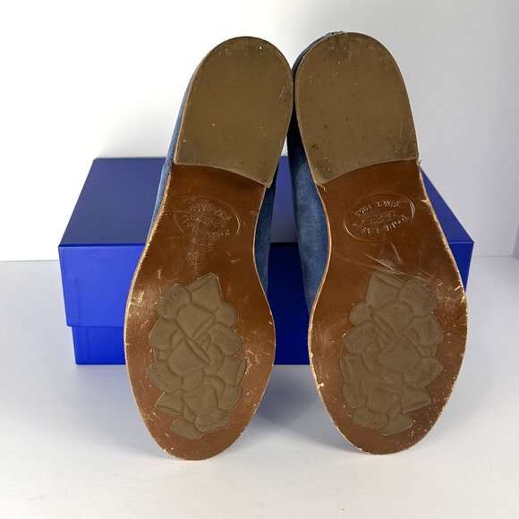 Kork-Ease Ryder Blue Suede Ankle Boots - Picture 4 of 12